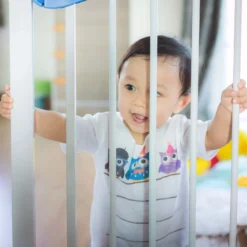 Toboli Verlängerung für Treppenschutzgitter 7-cm-Erweiterung für Türschutzgitter, steckbarer Aufsatz, für Kinder und Hunde