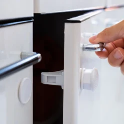 Toboli 20x Magnetische Kindersicherung für Schrank und Schublade, Magnetschloss babysicher, unsichtbares Schrankschloss für Kinder und Haustiere