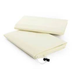 Toboli 2x Winterschutz für Pflanzen 80 x 100 cm, 70 g/m² Frostschutz aus Vlies, Pflanzenschutzhaube für Winter, UV-beständig, waschbar, mit Kordel