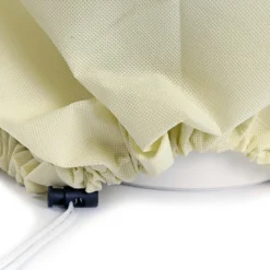 Toboli 2x Winterschutz für Pflanzen 120 x 180 cm, 70 g/m² Frostschutz aus Vlies, Pflanzenschutzhaube für Winter, UV-beständig, waschbar, mit Kordel