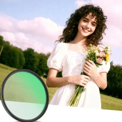 Walimex pro Black Diffusion 1/4 Filter Nano 82 mm, Diffusionsfilter mit 18-facher Nano-Beschichtung, Nebelfilter mit 3,3 mm Slimfassung