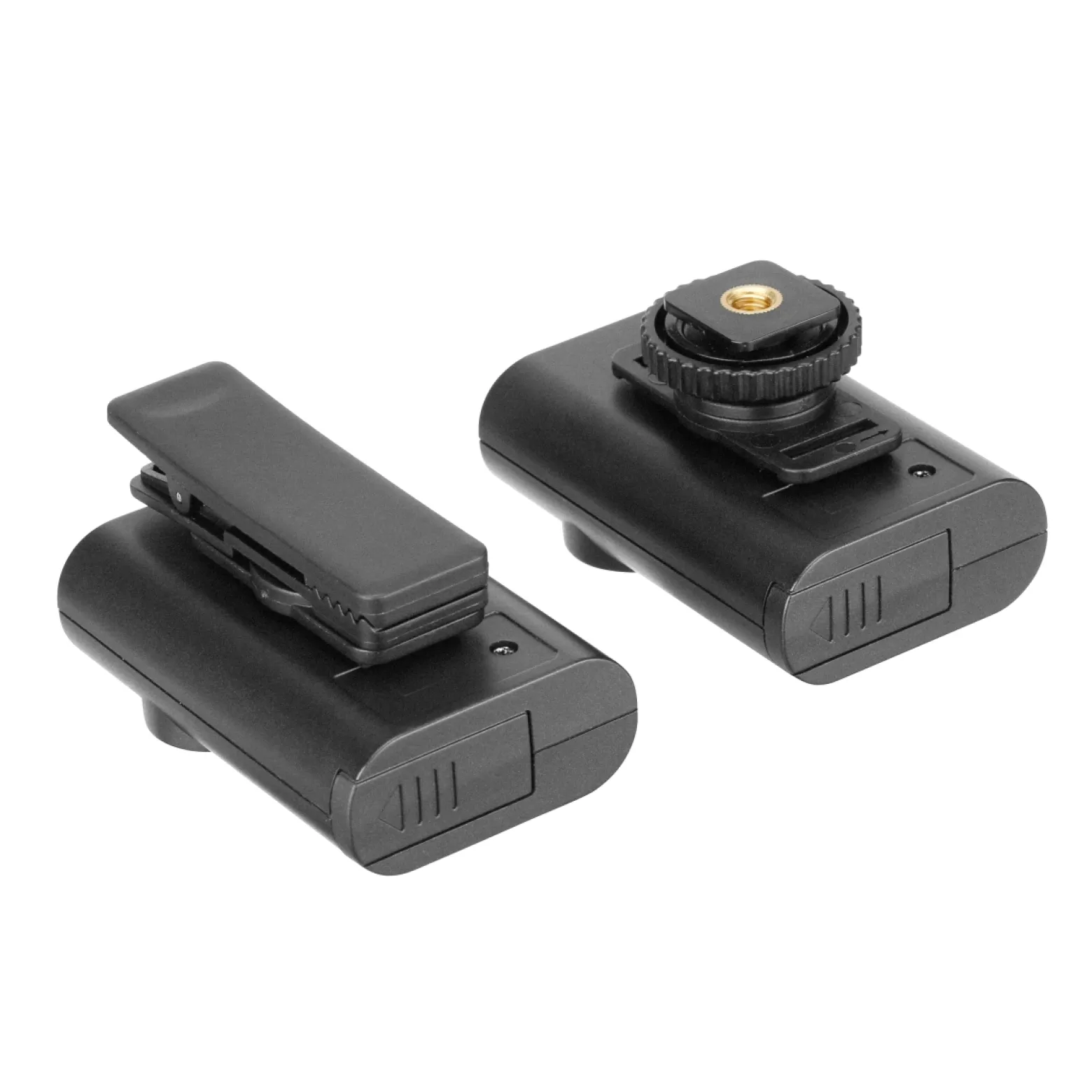 Walimex pro Boya 2er Set WM4 Pro K-1 Lavalier Kondensator Mikrofon - 60 m - mit Sender und Empfänger, 3,5 mm Klinkenstecker, 120 cm Kabel, Etui - für Video- und Audioanwendungen