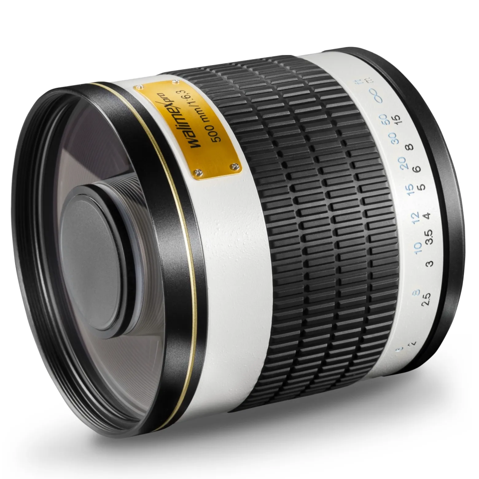 Walimex pro 500/6,3 DSLR Spiegel Objektiv kompatibel mit Canon EF, Kameraobjektiv mit 500 mm Brennweite, Spiegelobjektiv für Vollformat und APS-C Kamera, hochwertiges Kamera Equipment
