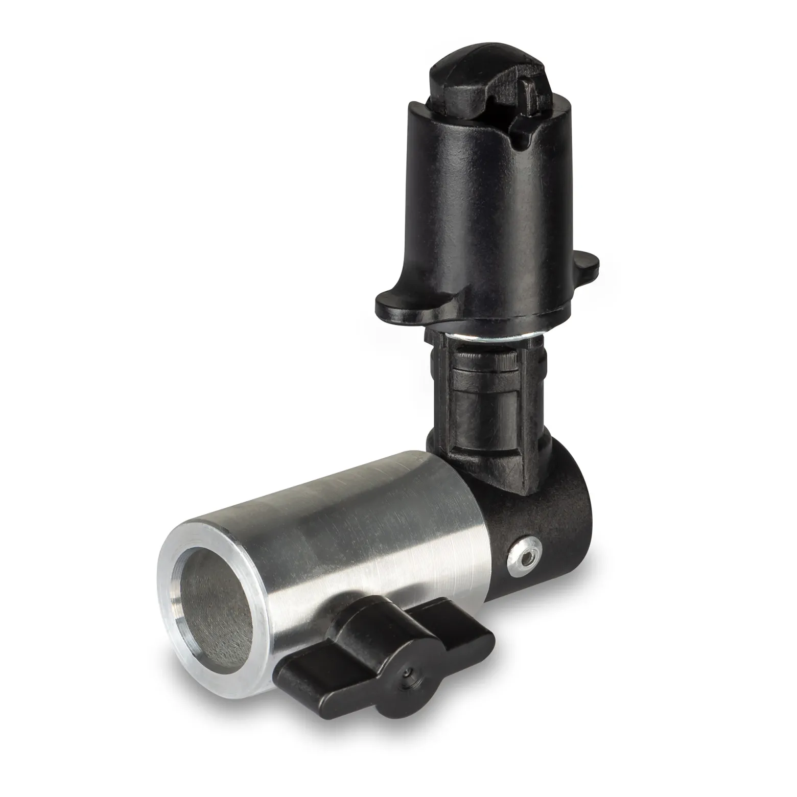 Walimex pro Halter Faltreflektor mit 5/8 Zoll Spigot, Reflektorhalter und Hintergrund Halterung bis 1,5 cm, für Lampenstativ, Studio und On Location