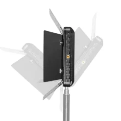 Walimex pro LED 500 Versalight Bi Color Flächenleuchte inkl. Lampenstativ, leistungsstarke Videoleuchte 32 W, Studioleuchte mit Fernbedienung, vollwertige Studio-Beleuchtung