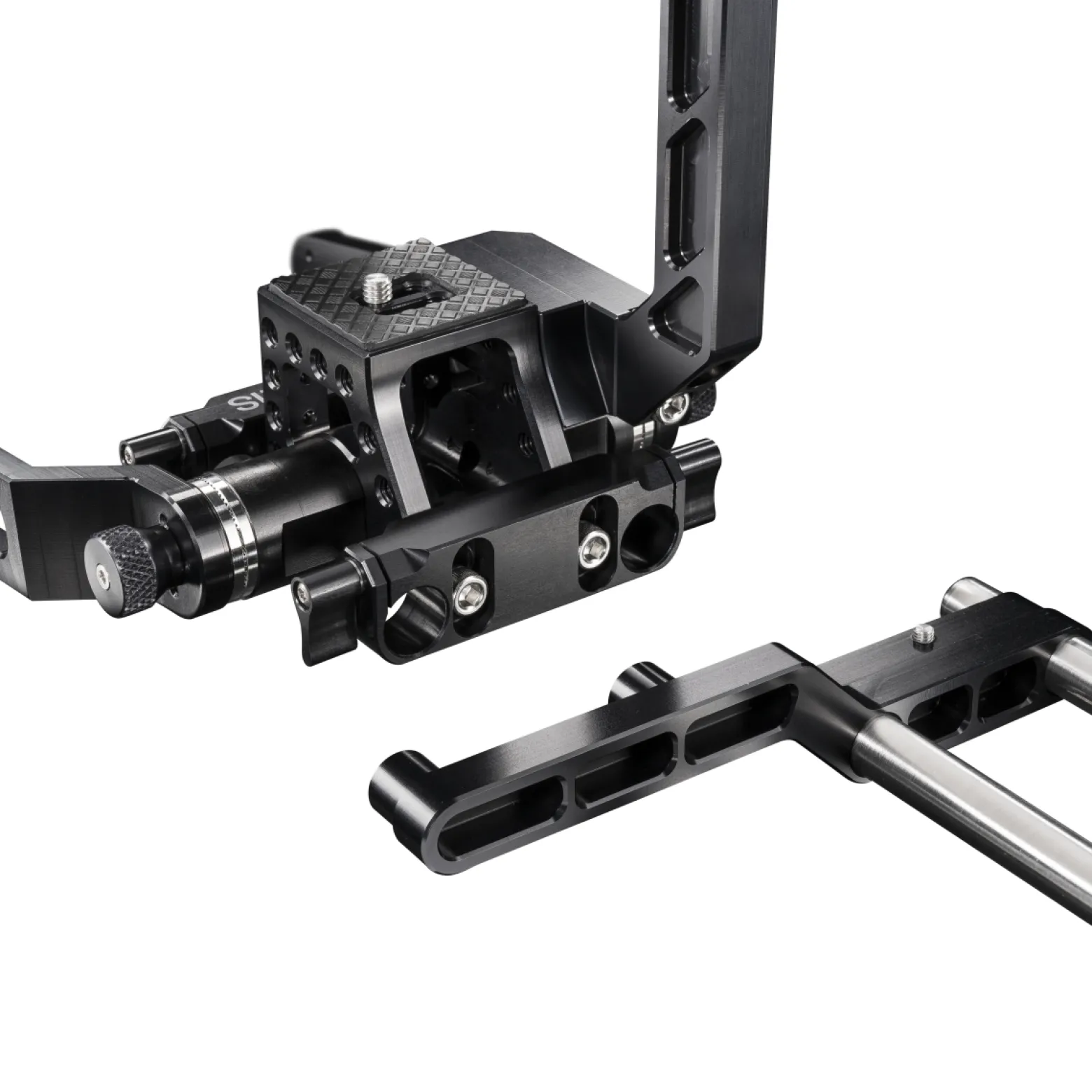 Walimex Pro mutabilis Basic-Set Portable Schulter Rig mit Rods und Tragegriffe