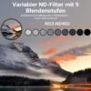 Walimex pro ND2-ND400 Fader Slim Super DMC 67 mm