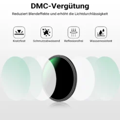 Walimex pro ND2-ND400 Fader Slim Super DMC 52 mm