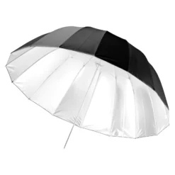 Walimex pro Parabol Reflexschirm schwarz/ weiß Ø 129 cm für weiches Licht