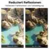 Walimex pro Polfilter Zirkular Slim Super DMC 58 mm, Polarisationsfilter mit 18-lagiger Beschichtung, CPL Filter mit 4,6 mm Slimfassung, Objektivfilter reduziert Reflexion und kräftigt Farben