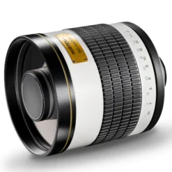 Walimex pro Spiegel Objektiv 800/8,0 DSLR kompatibel mit Pentax K – Länge 131mm – für 800mm Brennweite – Vollformat / APS-C Sensor – für Reise Natur Tiere – K-Mount T2-Adapter – 3,5m Naheinstellgrenze