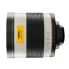 Walimex pro Spiegel Objektiv 800/8,0 DSLR kompatibel mit Nikon Z – Länge 131mm – für 800mm Brennweite – Vollformat/APS-C Sensor – für Reise Natur Tiere – K-Mount T2-Adapter – 3,5m Naheinstellgrenze