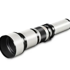 Walimex pro Teleobjektiv 650-1300mm 1:8-16 CSC kompatibel mit Sony E – Manueller Fokus, Zoom-Teleobjektiv für Vollformat & APS-C Sensor – Ganzmetallfassung, inkl. Aufbewahrungstasche & Deckeln