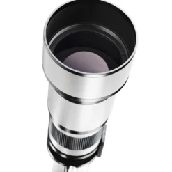 Walimex pro Teleobjektiv 650-1300mm 1:8-16 CSC für DSLR MFT – Manueller Fokus, Zoom-Teleobjektiv für Vollformat & APS-C Sensor – Metall, inkl Aufbewahrungstasche & Deckeln