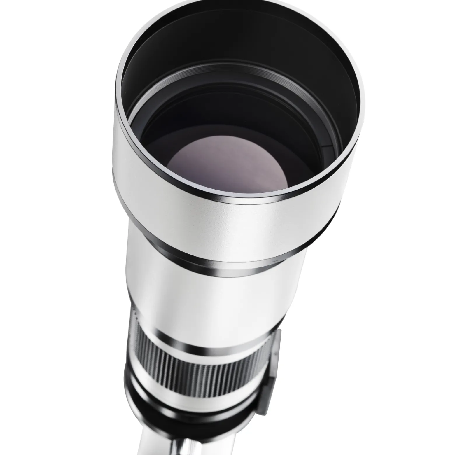 Walimex pro Teleobjektiv 650-1300mm 1:8-16 CSC kompatibel mit Canon RF Objektivbajonett - Manueller Fokus, Zoom-Teleobjektiv für Vollformat & APS-C Sensor - Metall, inkl Aufbewahrungstasche, Deckeln