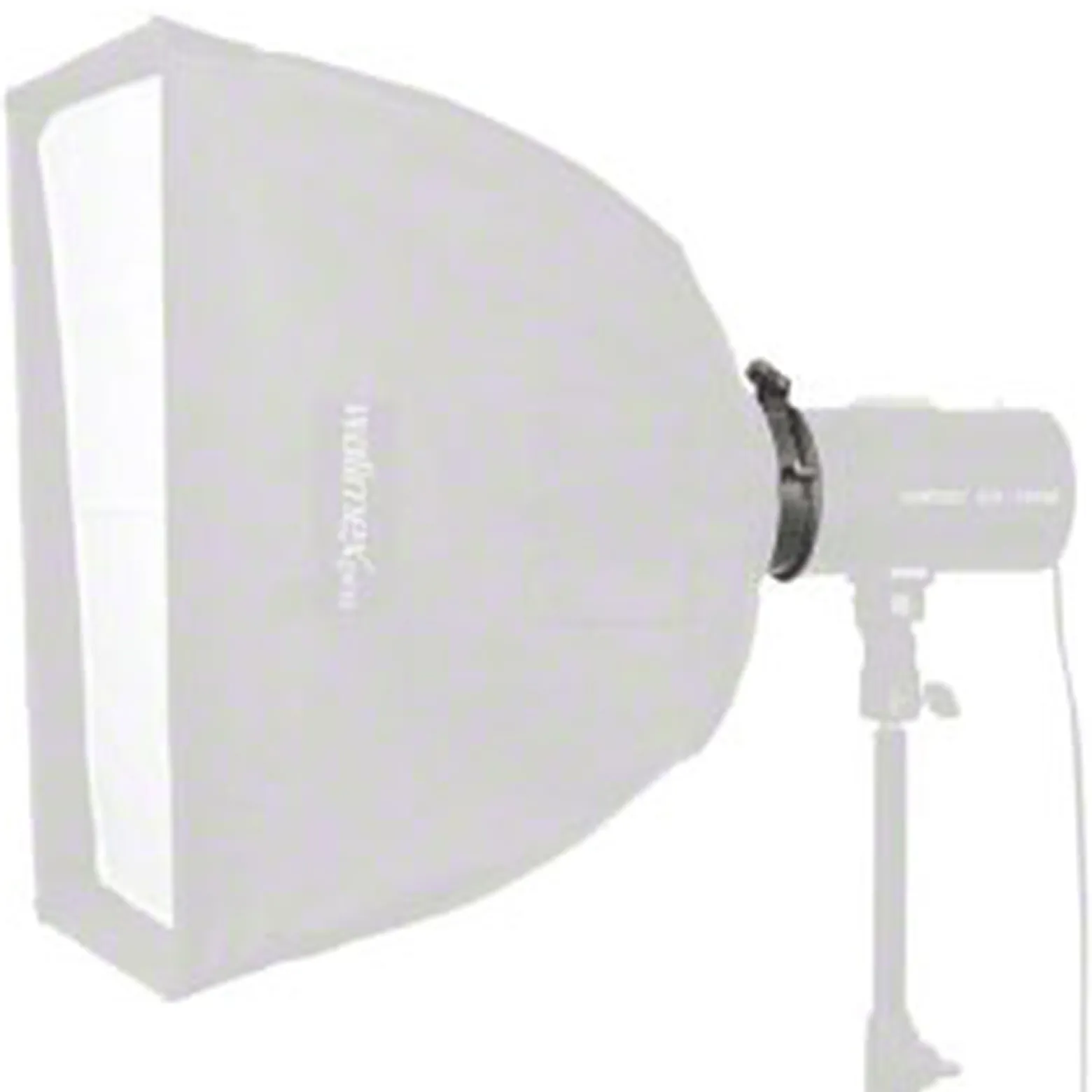 Walimex S-Bajonett-Adapter für Studioblitze mit Ø 9,5cm - 125 x 125 x 50 mm - kompatibel mit Serie VC, Serie RD, Serie M, Bowens, Aurora, Rimelite - mit Verriegelungshebel und Schelle