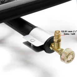 Wiltec Campingkocher Set mit Gaskocher, Gasschlauch und Druckregler 50 mbar für Deutschland (Eingang Ø 1/14