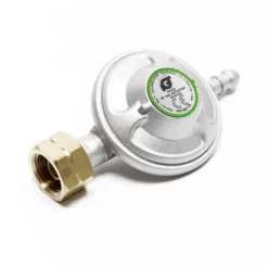 Wiltec Campingkocher Set mit Gaskocher, Gasschlauch und Druckregler 28 mbar für Italien Outdoor Camping Gaskocher Set