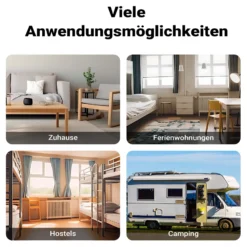 Wiltec Camping Waschmaschine bis 6,0 kg 280 W, Mini Waschmaschine 37 x 38 x 66 cm für waschen und schleudern, Reisewachmaschine mit Timer