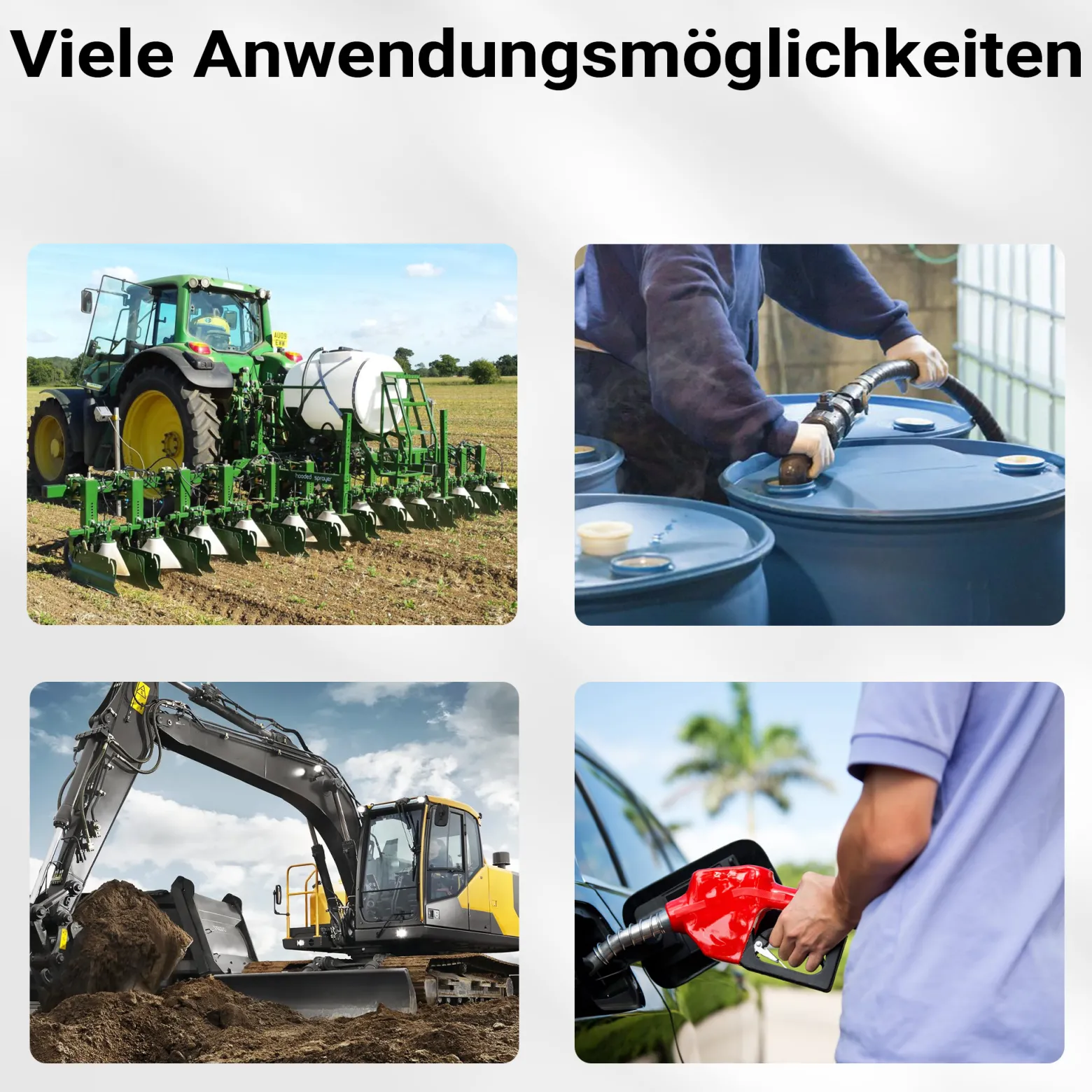Wiltec Doppelzähler für Diesel Heizöl 3,5 bar 20-120l/min mit 32mm (1") Anschlüsse und 1% Abweichung, für Heizölpumpen und Dieselpumpen