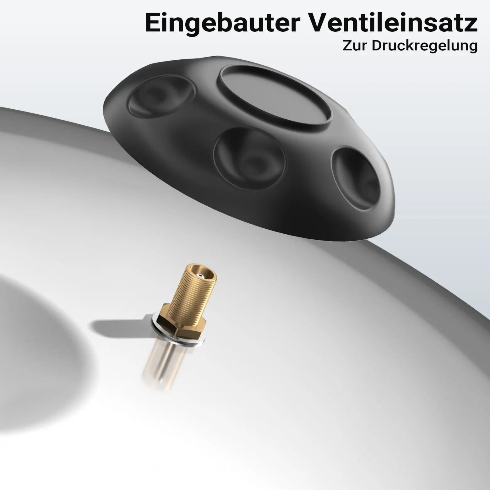 Wiltec Edelstahl Ausdehnungsgefäß 100 Liter, vertikaler Membrankessel für Hauswasserwerke und Druckerhöhungsanlagen mit EPDM Membran