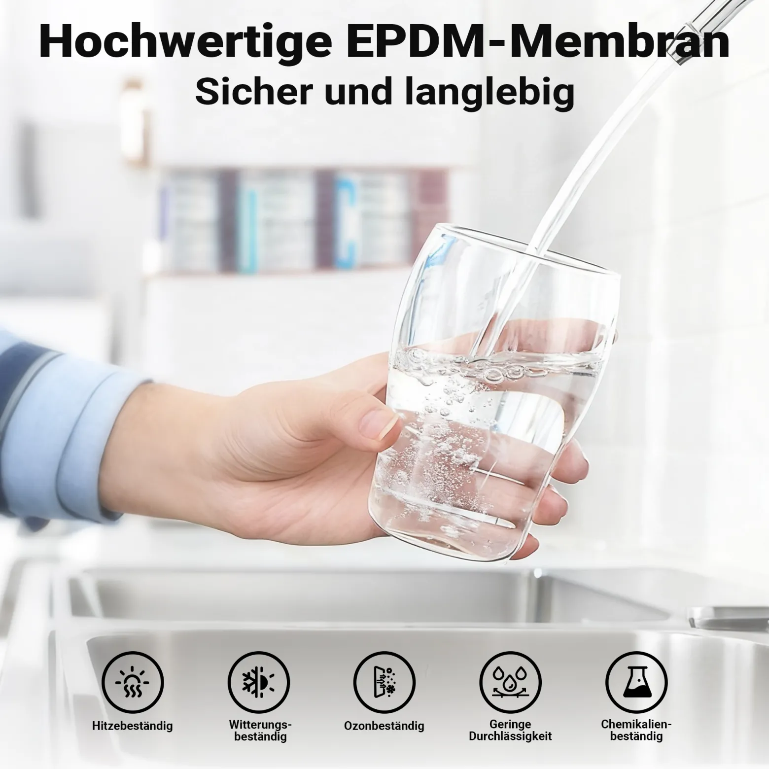 Wiltec Edelstahl Ausdehnungsgefäß 100 Liter, vertikaler Membrankessel für Hauswasserwerke und Druckerhöhungsanlagen mit EPDM Membran