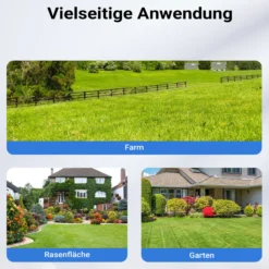 Wiltec Edelstahl Rasenrakel mit Stiel Größe L, Flächenebner 35 x 75 x 2,8 cm Unebenheiten im Rasen ausgleichen, Leveler Gartengerät zum Rasen sanden