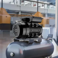 Wiltec Elektromotor 1-phasig, Elektro Motor 4-polig 1,1 kW, Einphasen Wechselstrommotor 1450 U/min, Induktionsmotor Aluminium, kompakter Motor