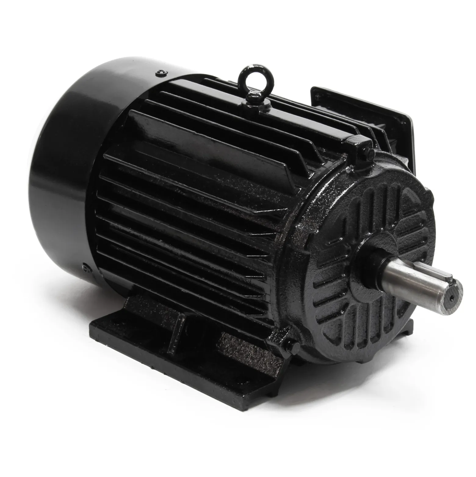 Wiltec Elektromotor 400 V 3 kW (4 PS) 3-phasig 2-polig E-Motor in Bauform B3 2830 U/min mit Aluminiumwicklung, Drehstrommotor