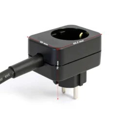 Wiltec Ersatzteil Teichpumpe - Aqua Stop Leerpumpschutz - Ersatz Leerlaufschutz für Gartenteiche, Pegelschalter für Teiche mit 5 m Kabel und Stecker
