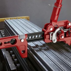 Wiltec Farm Jack – Kompakt-Set Basis, Wagenheber bis 3000 kg und max. 76 cm Hubhöhe mit obere Klemme