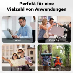Wiltec Gepäckträgertasche oliv, Fahrradtasche Rucksack 25 l Stauraum, Gepäcktasche mit Laptopfach, wasserresistente Fahrrad Tasche