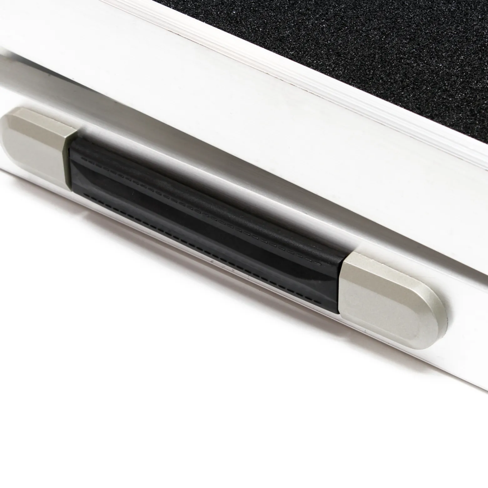 Wiltec Hunderampe faltbar, 244 x 48 cm, geklappt 123 x 49 cm, aus Aluminium, rutschsicher, Traglast bis zu 110 kg, Haustierrampe