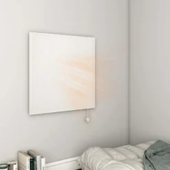 Wiltec Infrarotheizung 290 Watt, energieeffizienter Heizkörper, Wandmontage Elektroheizung , Heizpaneel, IR Heizung