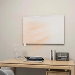 Wiltec Infrarotheizung 400 Watt, energieeffizienter Heizkörper, Wandmontage Elektroheizung, Heizpaneel, IR Heizung