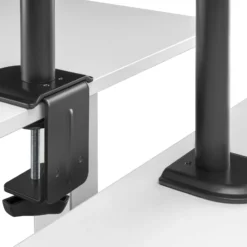 Wiltec 2in1 Halterung für Monitor und Laptop Monitorhalter und Notebookhalter VESA 75x75/100x100
