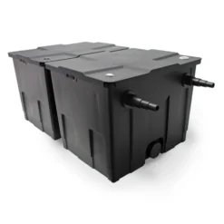 Wiltec Komplettset: CBF-350B Teichfilter bis 60000 L Teichfilteranlage als Durchlauffilter, NEO10000 SuperECO Teichpumpe 10000l/h 80W, CUV-236 Teichklärer UVC Klärer mit 36W