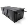 Wiltec Komplettset: CBF-350C Teichfilter bis 90000 L Teichfilteranlage als Durchlauffilter, NEO10000 SuperECO Teichpumpe 10000l/h 80W, CUV-272 Teichklärer UVC Klärer mit 72W, 25m Teichschlauch 25 mm