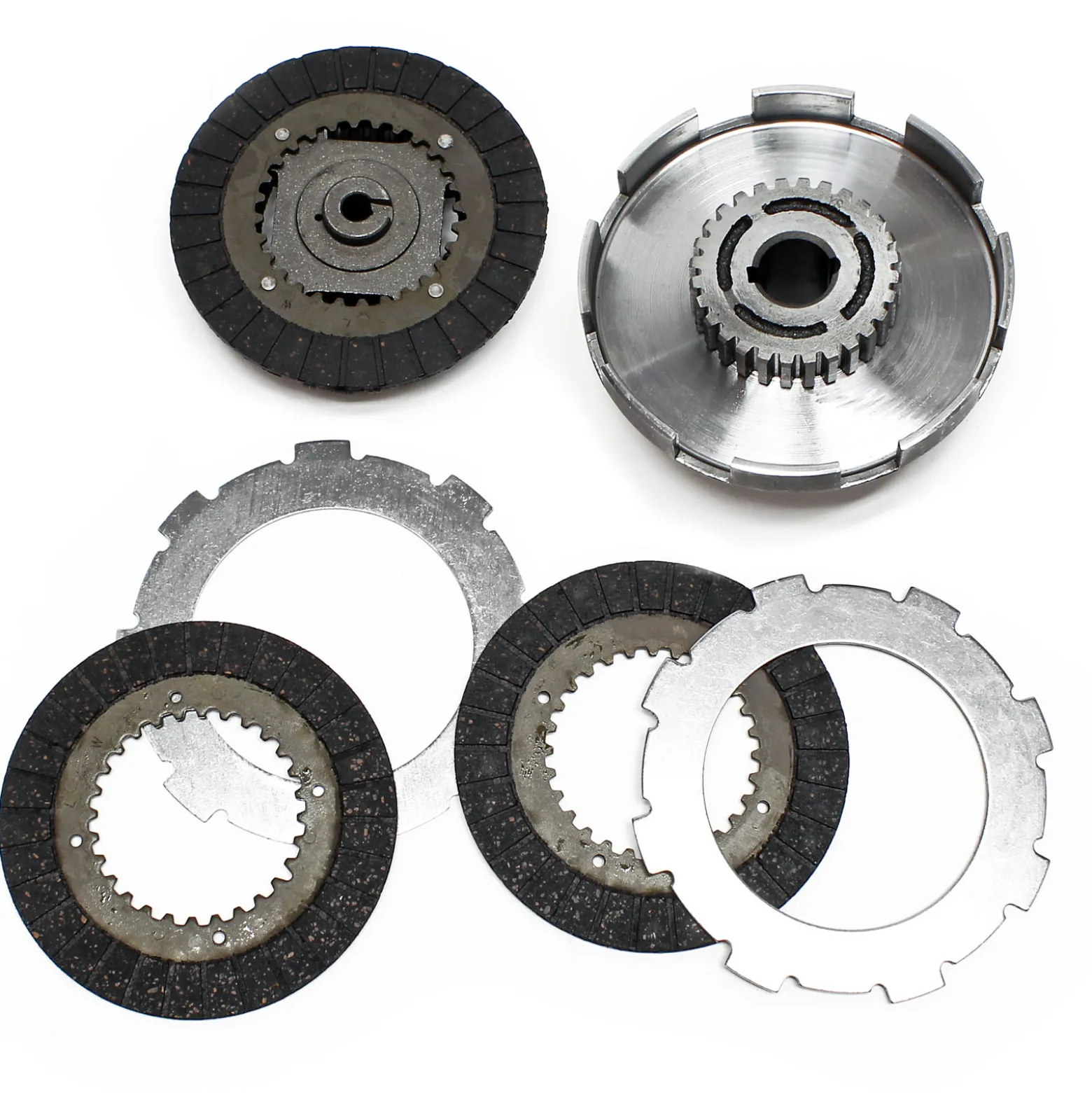 Wiltec Ölbadkupplung Q2 20 mm für LIFAN 5-6,5 PS Motor – GX140 GX160 GX200 – 168er Reihe – Benzinmotor Ersatzteil Fliehkraftkupplung – Einzylinder für Kleinmaschinen & Karts, 4-Takt Motor & OHV