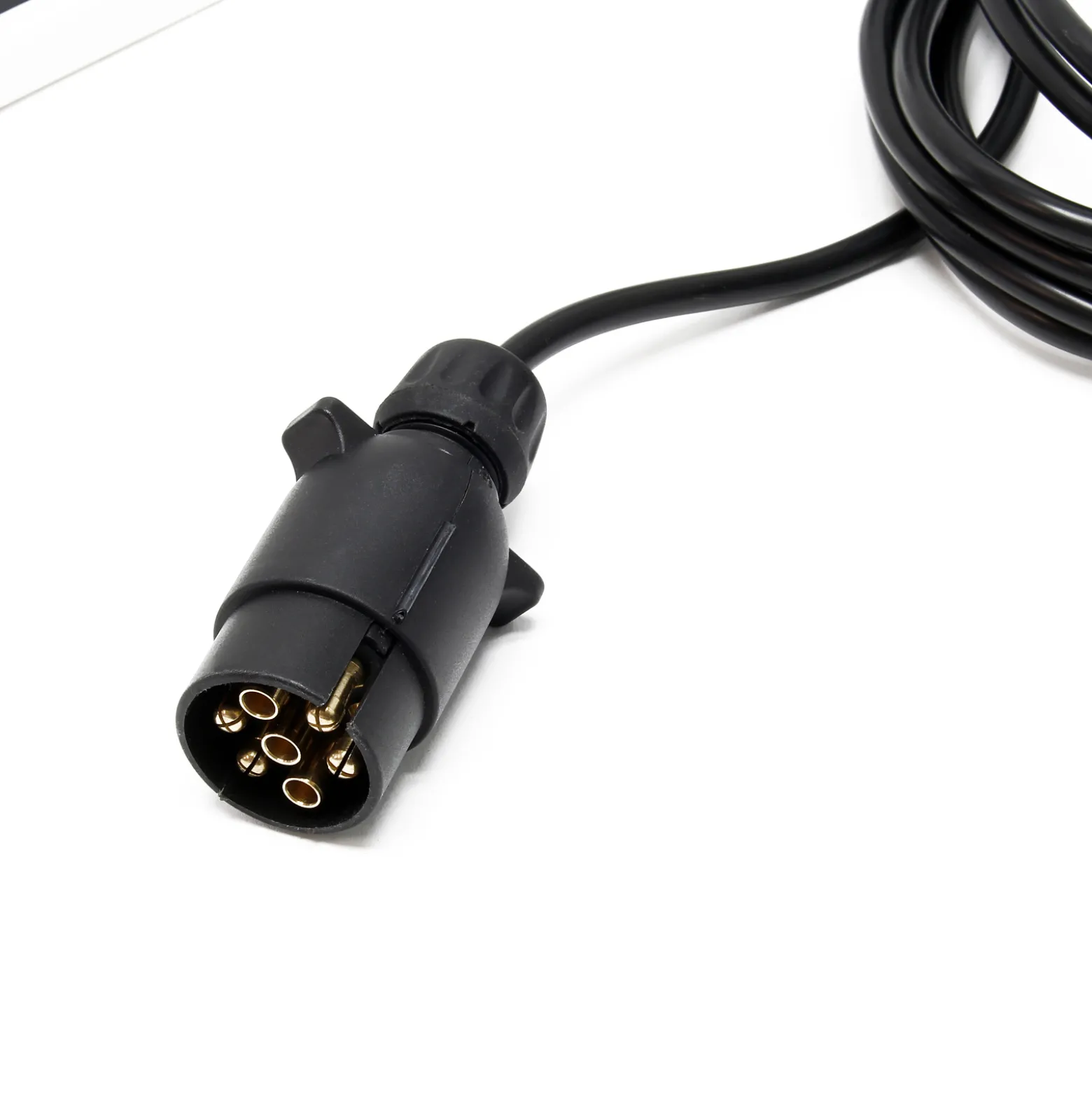 Wiltec LED Anhänger Lichtleiste 7-polig 12V 137 cm, Anhängerbeleuchtung für PKW und Fahrradträger, Adapter für Anhänger