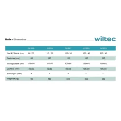 Wiltec Lenkrolle 100mm bis 150kg mit Kunststoffrad und Anbauplatte Transportrolle leiser Lauf, ungebremst Möbelrolle Laufrolle Möbel-Lenkrolle