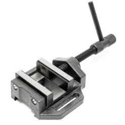 Wiltec Maschinenschraubstock 200 mm Backenbreite, Schraubstock für Werkstatt, Bohrmaschinenschraubstock als Spannwerkzeug
