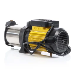 Wiltec Mehrstufige Kreiselpumpe 6000l/h 550W Förderhöhe 35m, Ansaughöhe 9m, 2850U/min, Wasserpumpe für Hauswasserwerke, Haus und Garten