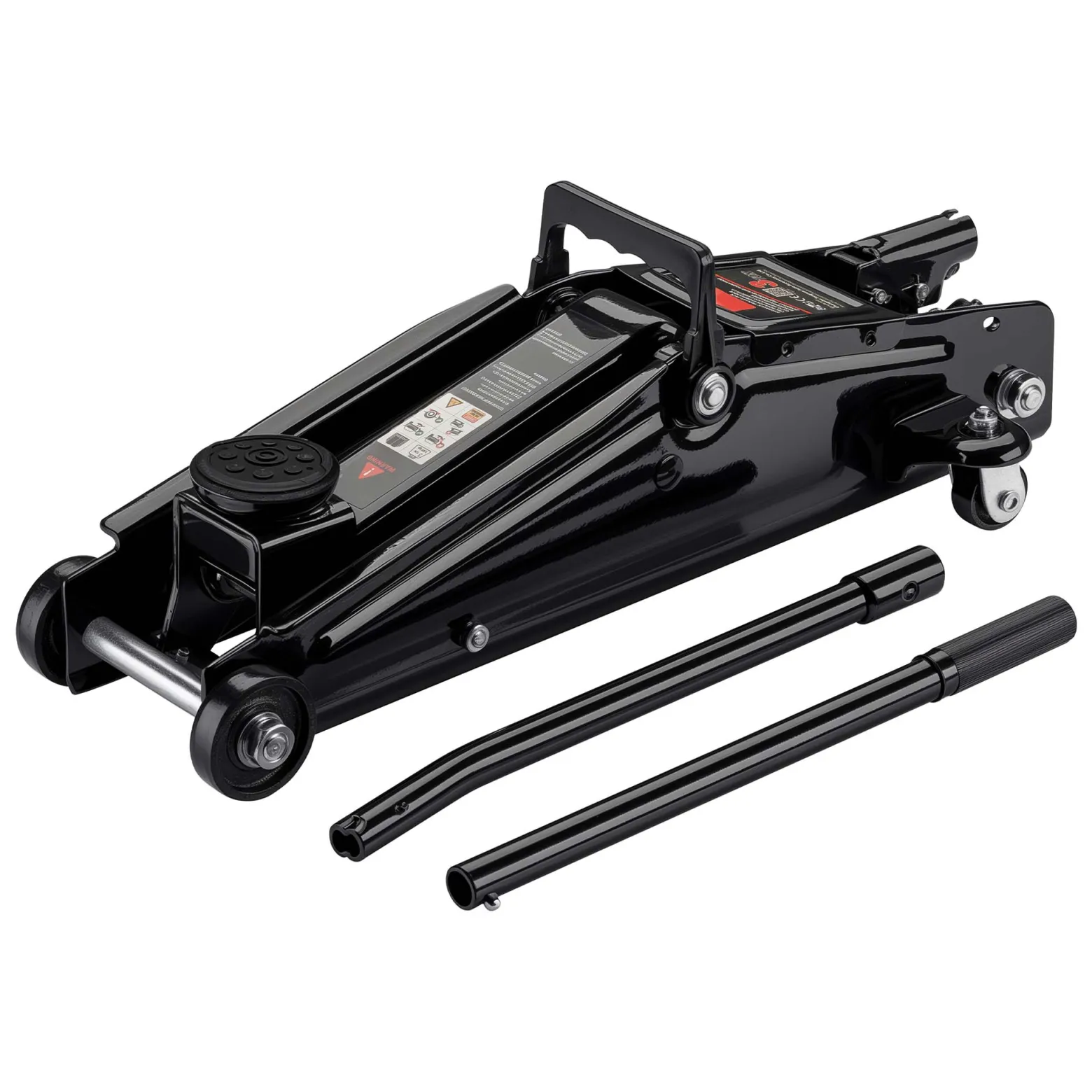 Wiltec Rangierwagenheber hydraulisch 3t, Hydraulik Wagenheber 13,5-40 cm Hubhöhe, Wagen Heber für Autos, SUVs, Wohnwagen, Autoheber kompakt und robust