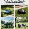 Wiltec Rasenroboter Messer Set Titan V1 35 x 18 mm – 18 Stück - Klingen für Mähroboter, Rasenmäher Ersatzmesser kompatibel mit verschiedenen Modellen
