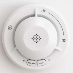 Wiltec Rauchmelder vernetzt 120x mit 10-Jahres-Batterie und Funktechnologie Fotoelektrischer Feuermelder mit 85 dB Alarm für effektiven Brandschutz in Wohnung und Haus