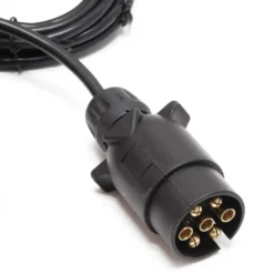 Wiltec Rückleuchten für Anhänger 7-polig mit Magnethalterung, 7,5 m Kabel und 2 Lichteinheiten, Anhängerbeleuchtung mit verschiedenen Funktionen