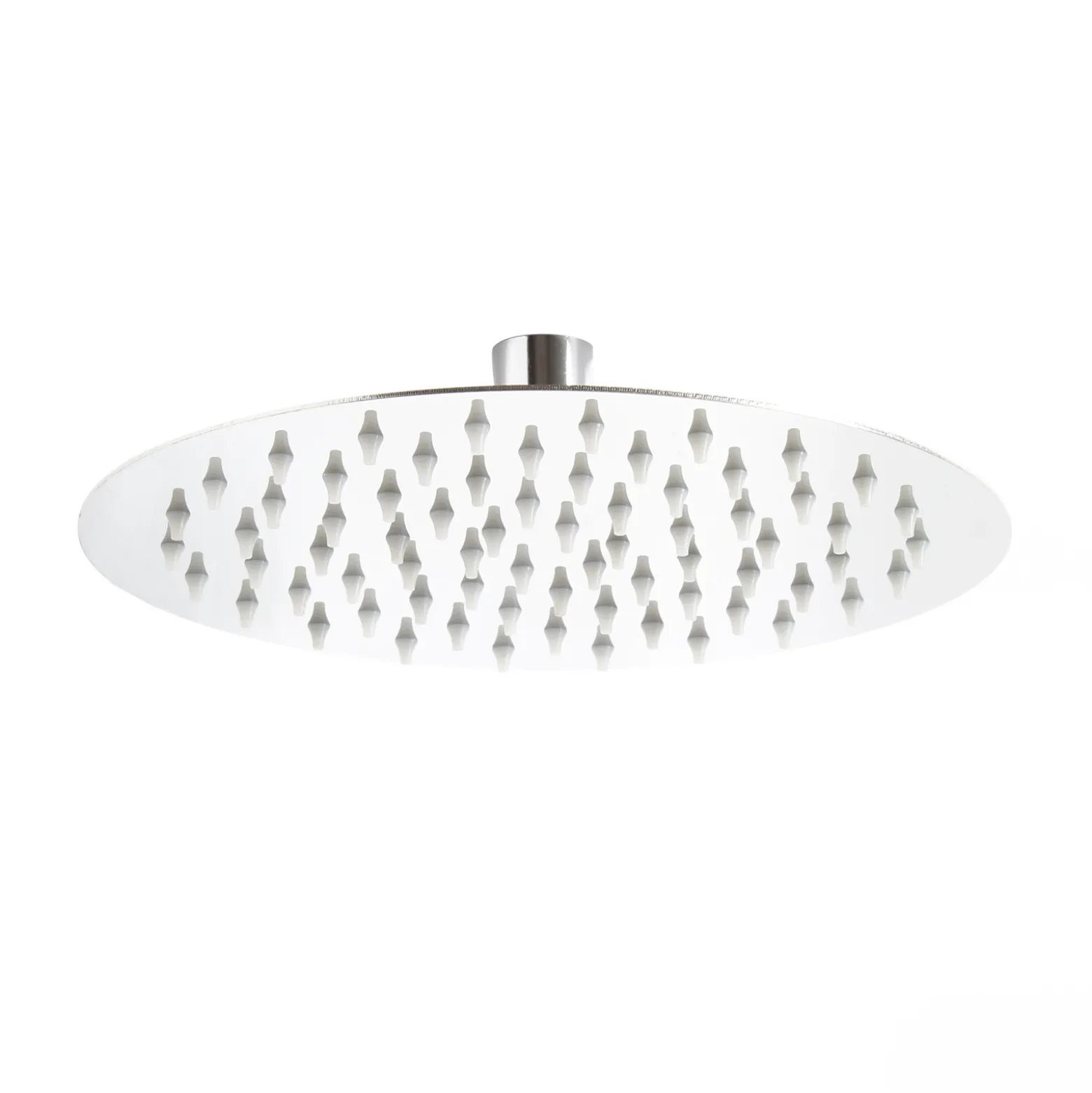 Wiltec Regendusche Duschkopf Rund 20cm Edelstahl Kopfbrause Rainshower Brausekopf