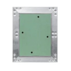 Wiltec Revisionsklappe 25 x 40 cm Revisionstür mit Aluminiumrahmen, Revisionsöffnung mit 12,5 mm Gipskartoneinlage, Revi Klappe für Trockenbau