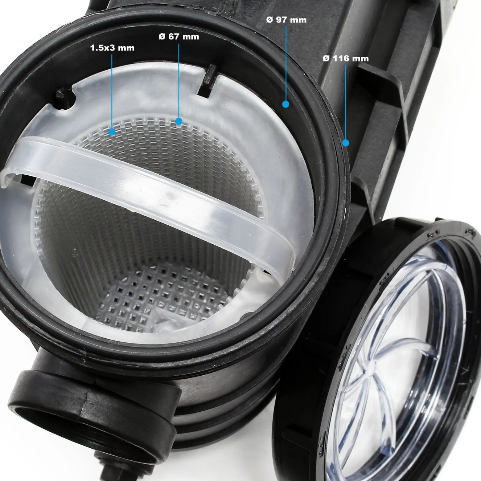Wiltec Sandfilteranlage HZS-300 für Pools, Filteranlage, Poolfilter, Pumpe, Filterkessel mit Pumpe, Schwimmbadpumpe